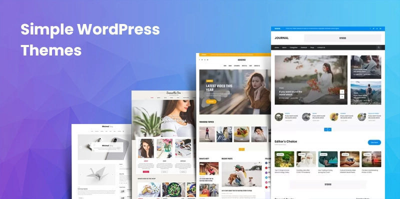 Simple WordPress Themes for Bloggers: Seamless Blogging Experience